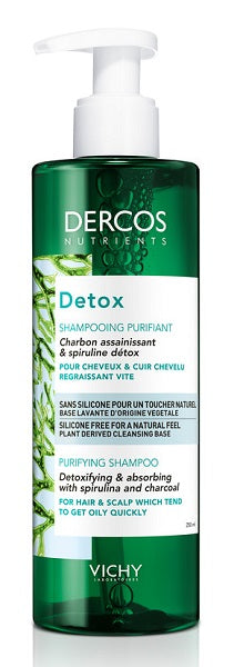 Dercos nutrients shampoo detox 250 ml