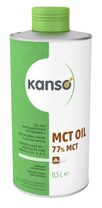 Kanso mct oil 77% olio di acidi grassi 500 ml