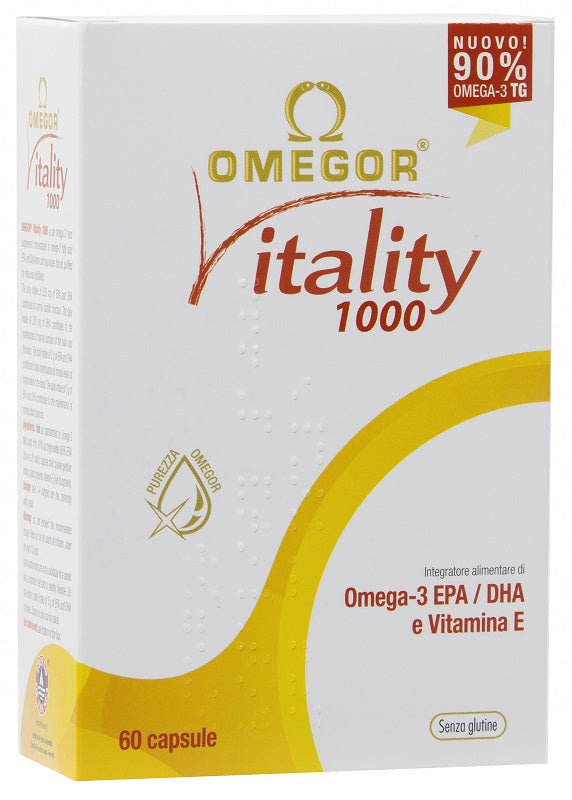 Omegor vitality 1000 60 capsule molli