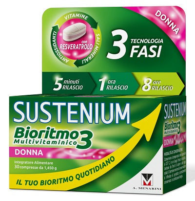 Sustenium bioritmo3 donna adulta 30 compresse