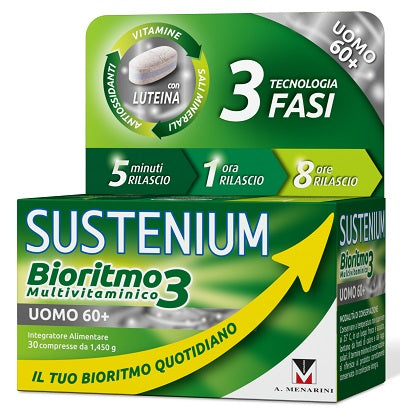 Sustenium bioritmo3 uomo 60+ 30 compresse