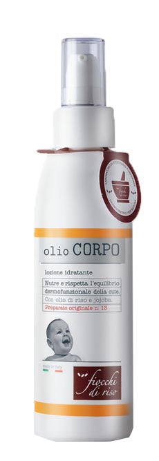 Fiocchi di riso olio idratante corpo 140 ml