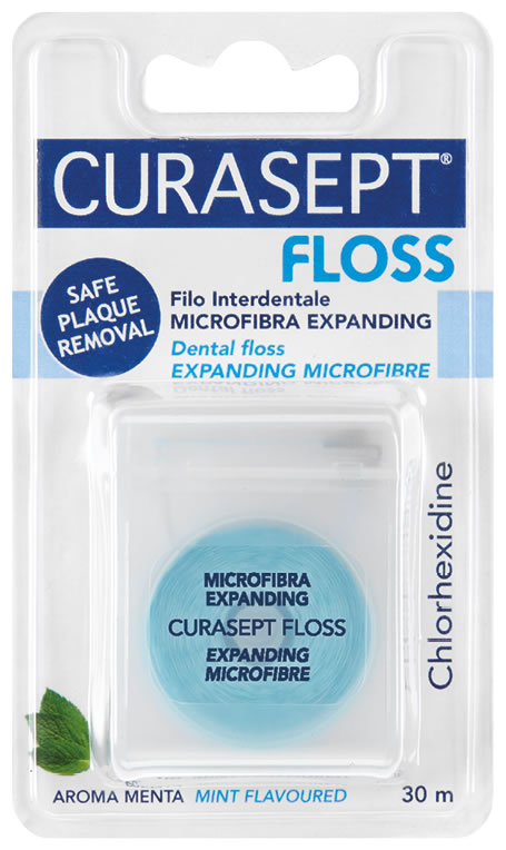 Curasept floss expanding