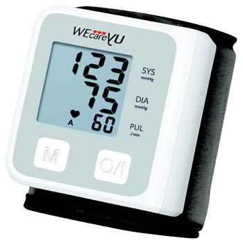 Misuratore pressione polso wecareyu cardio-compact