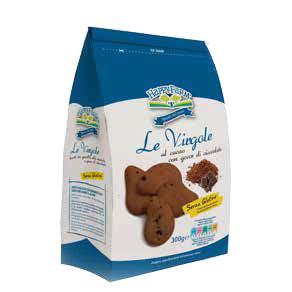 Happy farm virgole al cacao con gocce di cioccolato 300 g