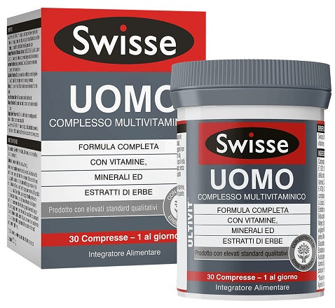 Swisse multivitaminico uomo 30 compresse