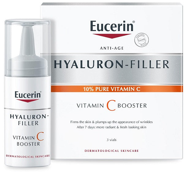 Eucerin hyaluron-filler vitamin c booster 3 x 8 ml