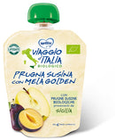 Mellin viaggio italia pouch bio mela+prugna+susina 90 g