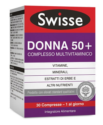 Swisse multivitaminico donna50+ 30 compresse