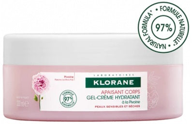 Klorane gel crema idratante alla peonia 200 ml