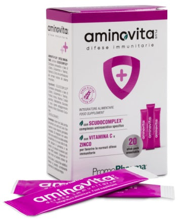 Aminovita plus defensas inmunes 20 sobres x 2,5 g