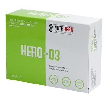 Hero d3 120 softgel