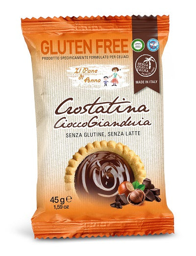 Il pane di anna crostatina cioccogianduia senza latte 45 g