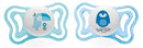 Chicco succhietto light boy silicone 2-6 mesi 2 pezzi