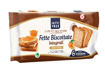 Nutrifree fette biscottate integrali 225 g