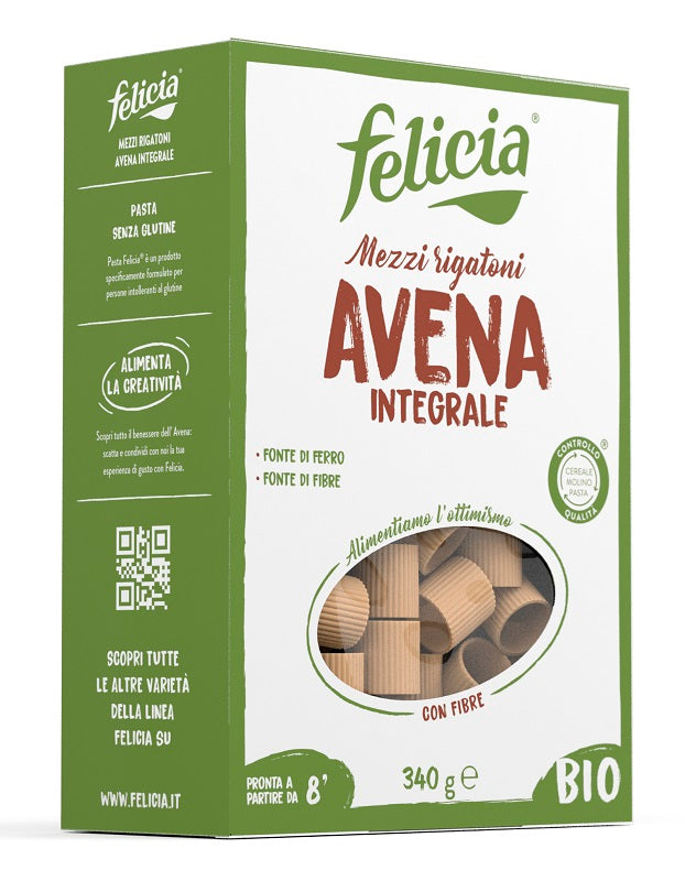 Felicia mezzi rigatoni avena 340 g