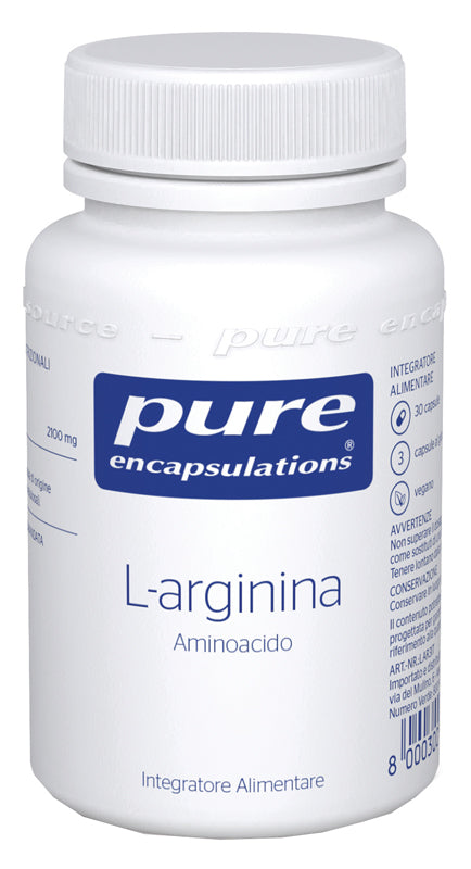 Pure encapsulations l-arginina 30 capsule