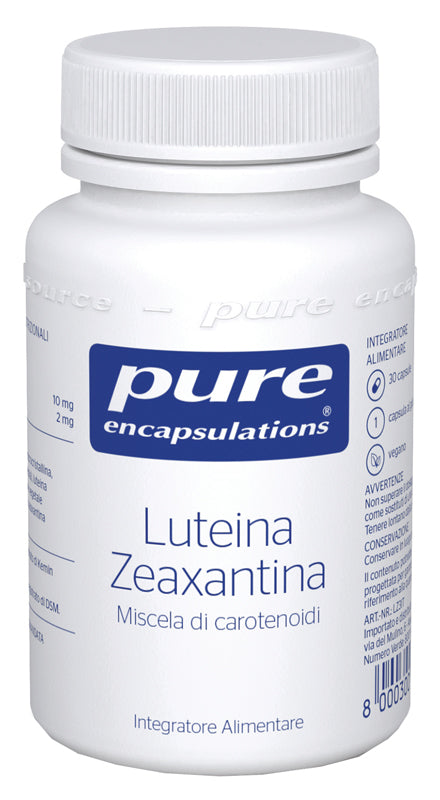 Pure encapsulations luteina/zeaxantina 30 capsule