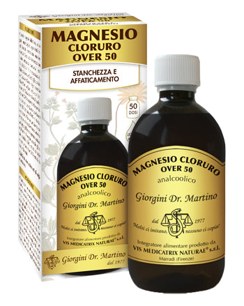 Magnesio cloruro over 50 500 ml liquido analcolico