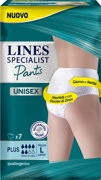 Lines specialist pants plus unisex l 7 pezzi