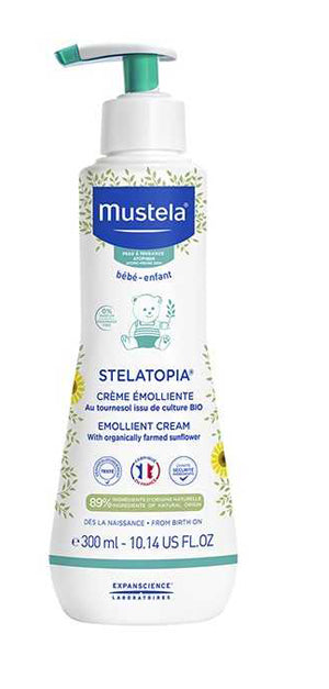 Mustela stelatopia 2019 crema emolliente 300 ml