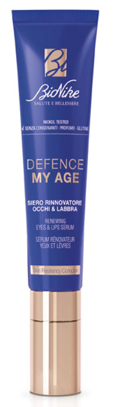 Bionike Defence my age siero rinnovatore contorno occhi e labbra 15 ml