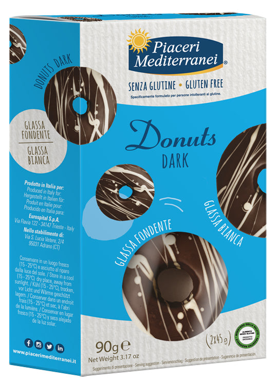 Piaceri mediterranei donuts dark 90 g