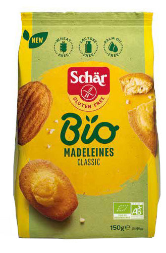 Schar bio madeleines classic 5 monoporzioni da 30 g