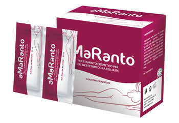 Amaranto trattamento cosmetico per inestetismi cellulite 16 bustine monodose 10 ml