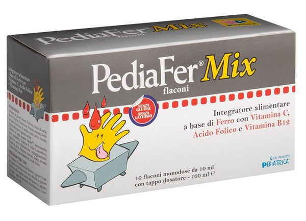 Pediafer mix 10 flaconi da 10 ml