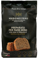Preparato per pane nero con semi di girasoli 450 g