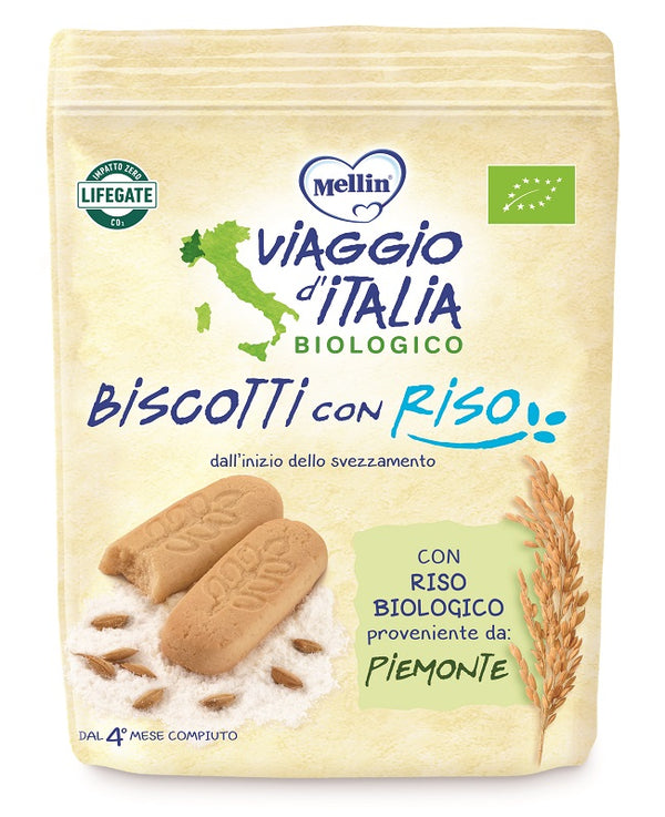 Viaggio italia biscotti con riso 150 g