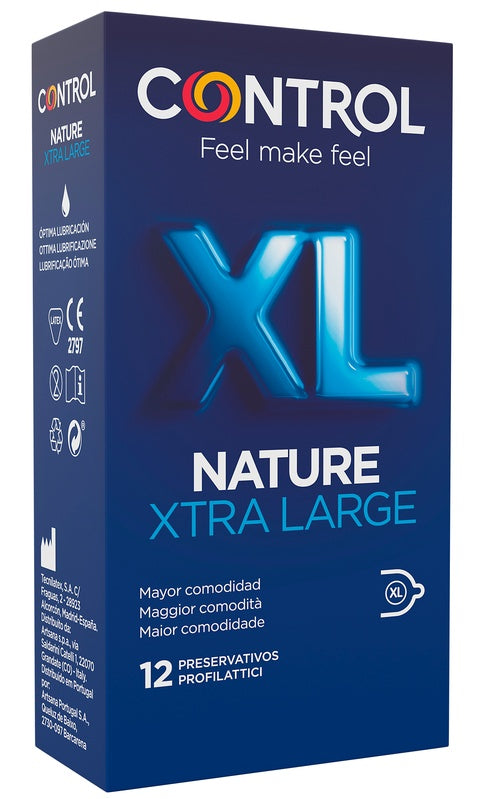 CONTROL nature 2,0 xl profilattici 12 pezzi