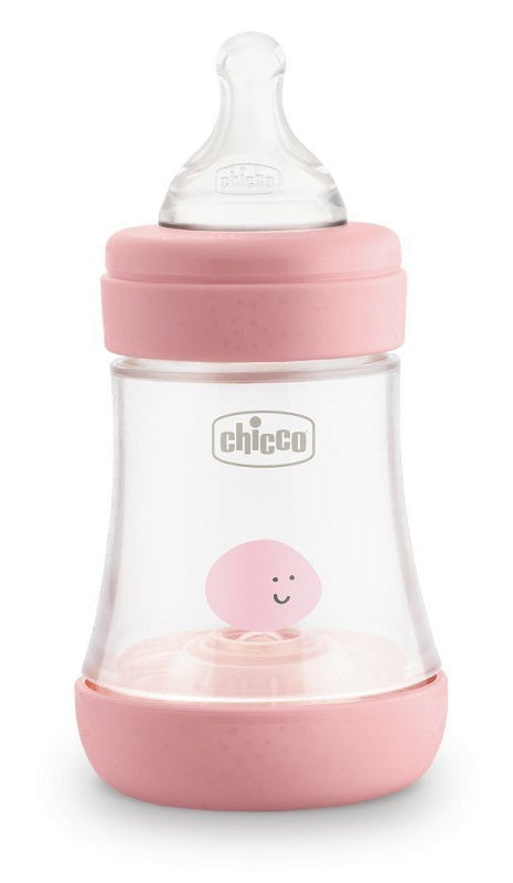 Chicco biberon perfect 5 girl 150 ml in silicone 1 foro