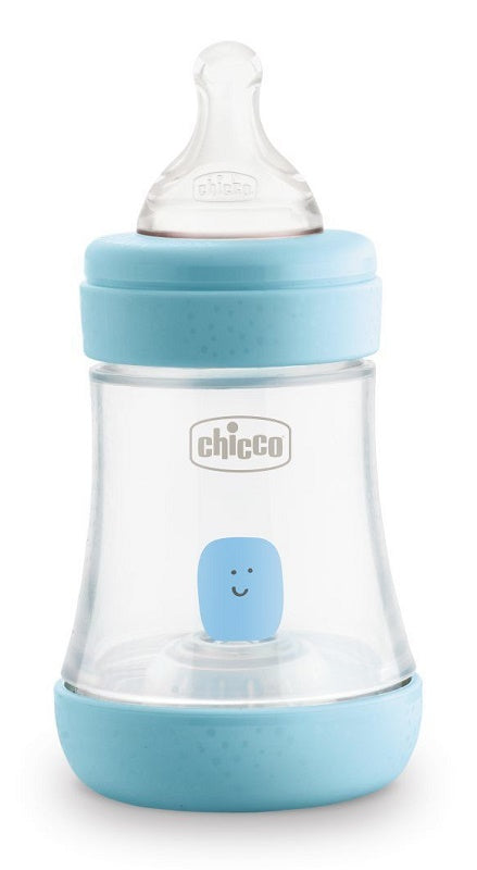 Chicco biberon perfect 5 boy 150 ml in silicone 1 foro