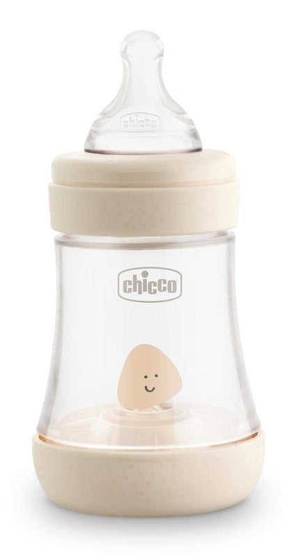 Chicco biberon perfect 5 unisex 150 ml in silicone 1 foro