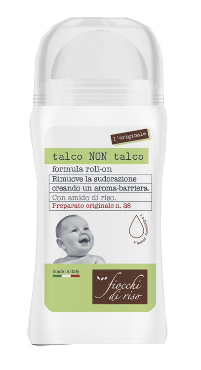 Fiocchi di riso talco non talco roll-on