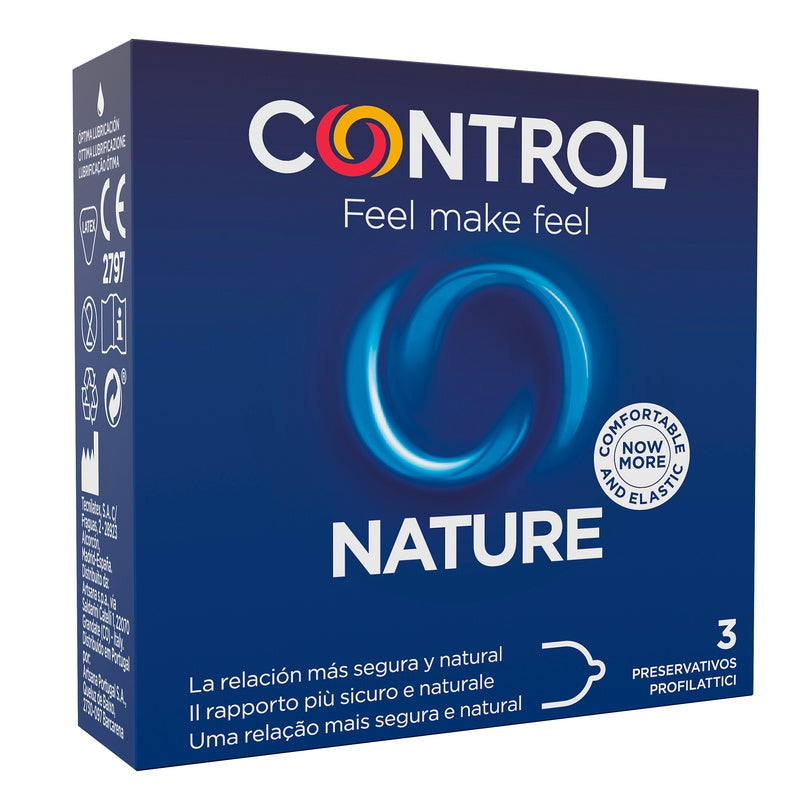Control nature 2,0 profilattico 3 pezzi