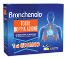 Bronchenolo Tosse doppia azione gusto miele e limone - 10 bustine