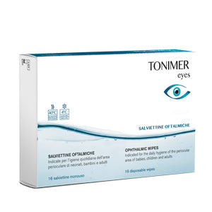 Tonimer eyes salviettine oftalmiche 16 pezzi