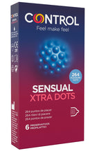 CONTROL sensual xtra dots profilattici 6 pezzi