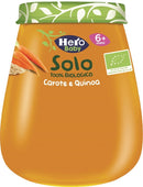 Hero solo omogeneizzato carota quinoa 100% bio 120 g