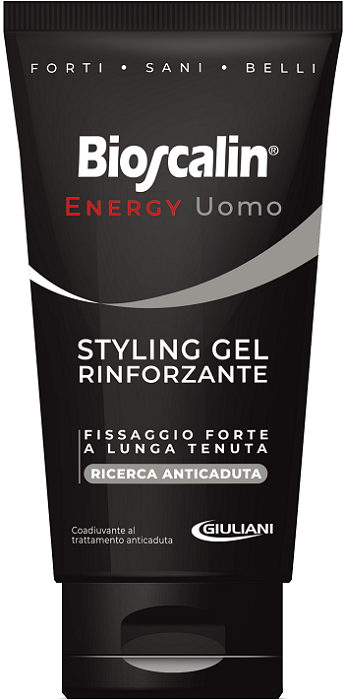 Bioscalin Energy uomo anticaduta dei capelli styling gel rinforzante uomo 150 ml