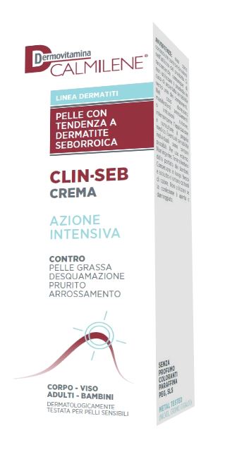 Dermovitamina calmilene clin-seb crema azione intensiva per pelle con tendenza a dermatite seborroica 50 ml