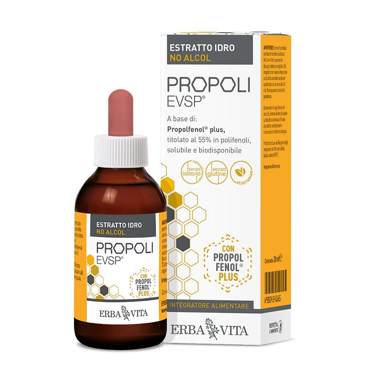 Propoli evsp estratto idro no alcol 30 ml