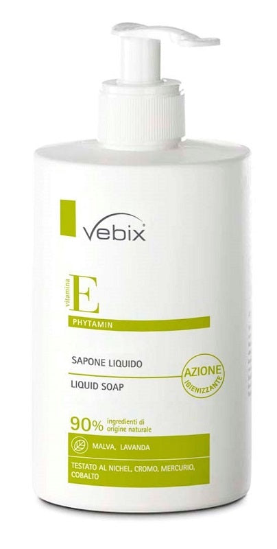 Vebix phytamin sapone mani azione igienizzante 500 ml