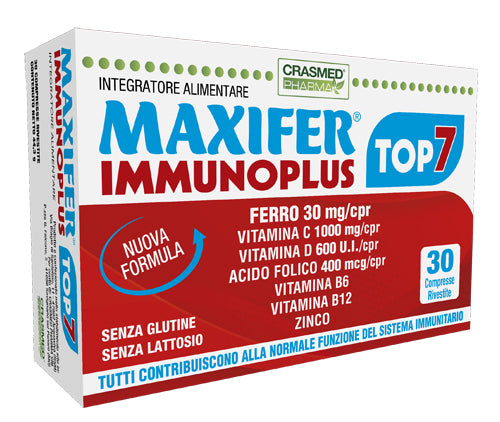 Maxifer immunoplus top 7 30 compresse