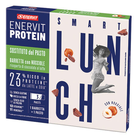 Enervit protein sostituto nocciola 3 barrette 58 g