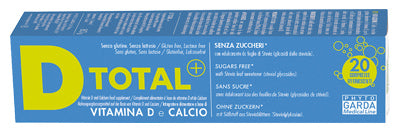 D total+ vitamina d-ca 20 compresse effervescneti