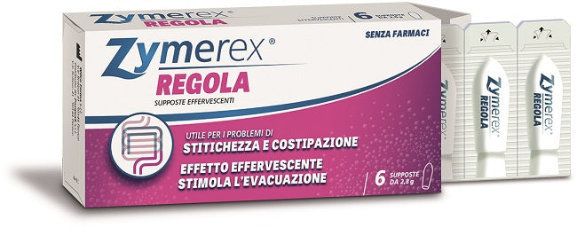 Zymerex regola supposte 6 pezzi